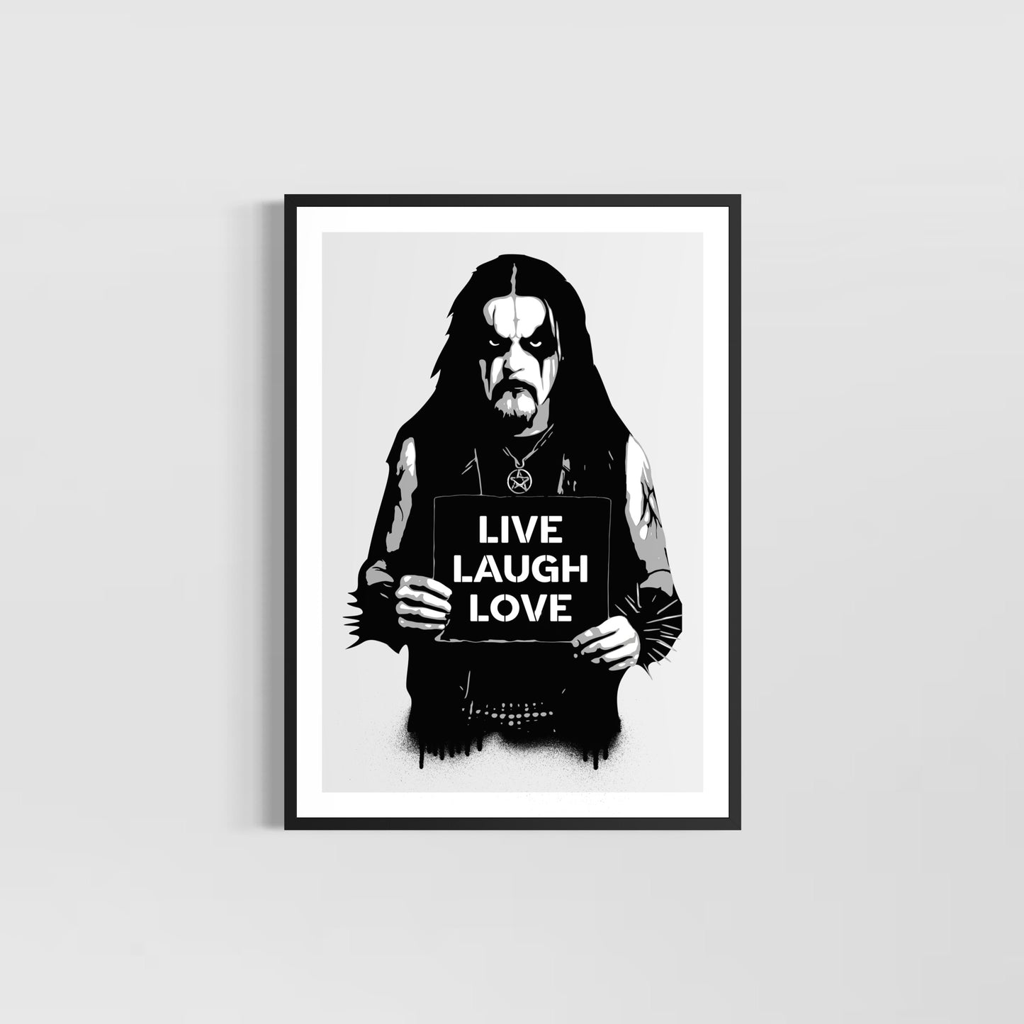 Black Metal Love A3
