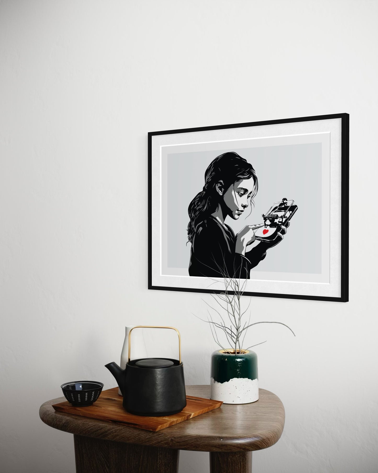 Baited Trap - lys grå